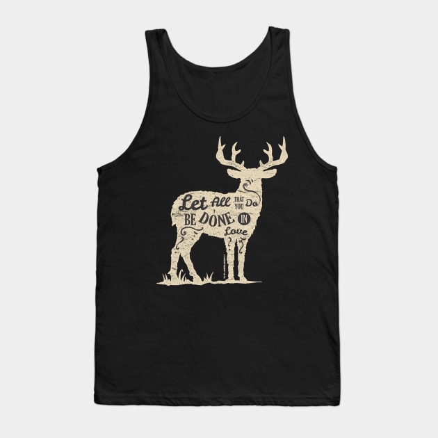 Deer Tank Top by Dojaja